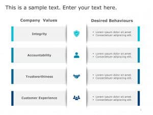 Values Behavior PowerPoint Template 173 Values Behavior Templates Values Behavior PowerPoint Template 173 Values Behavior Templates