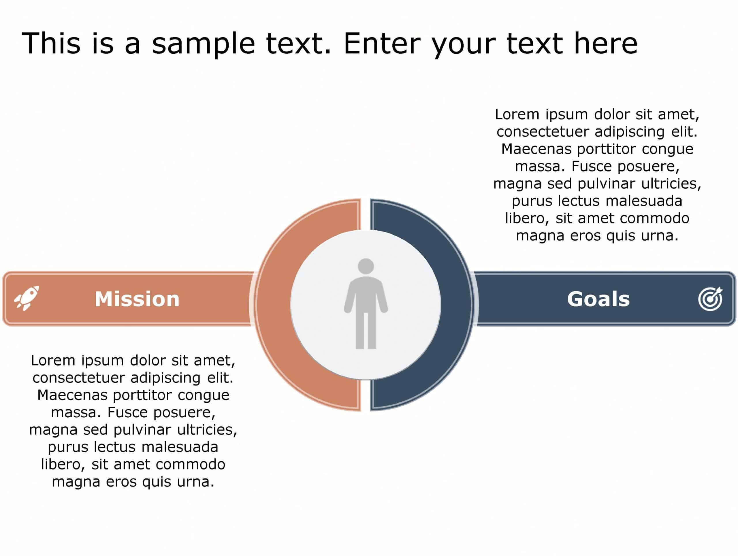 Mission Goals 113 PowerPoint Template & Google Slides Theme