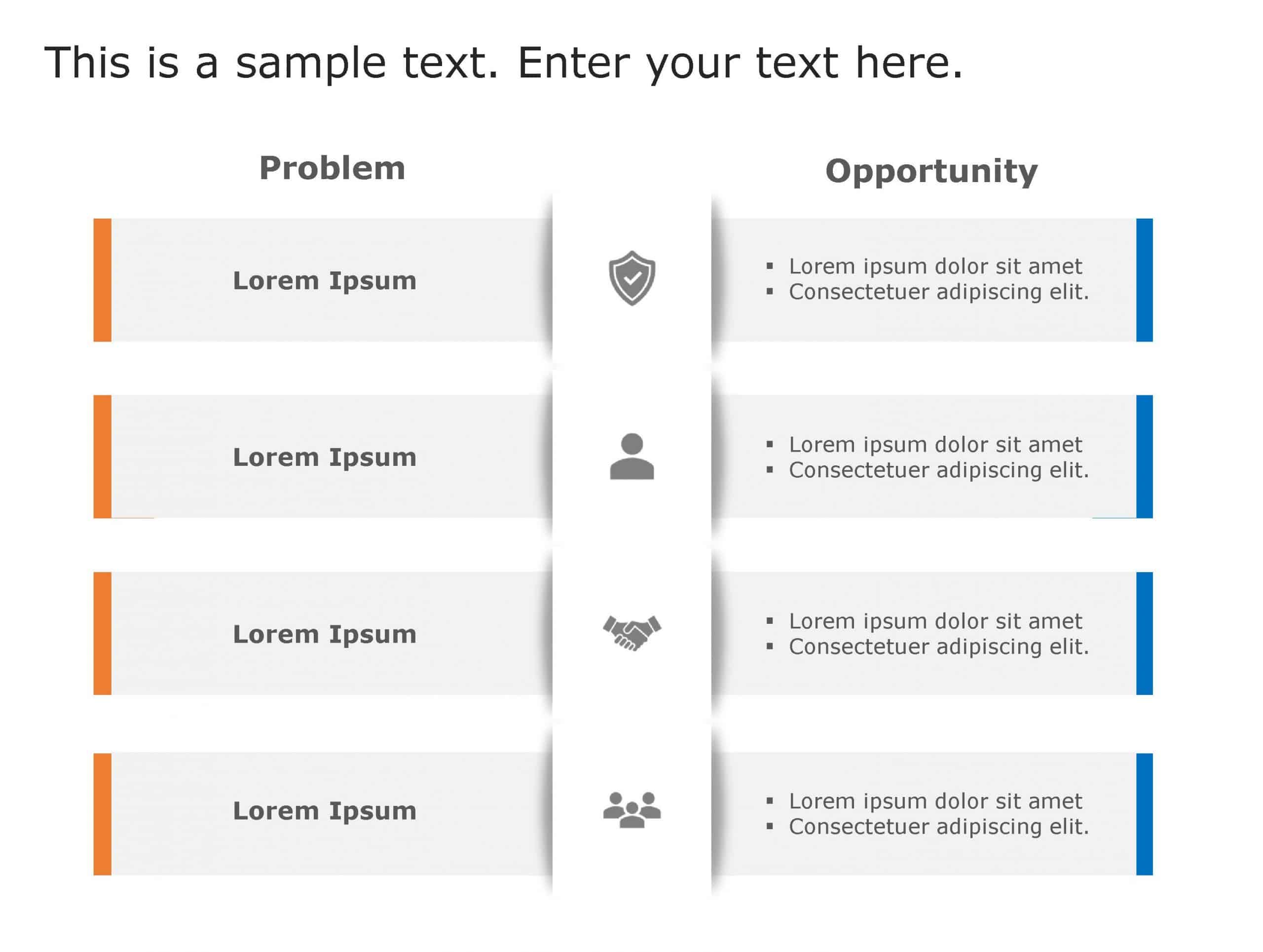 Problem Opportunity 130 PowerPoint Template & Google Slides Theme