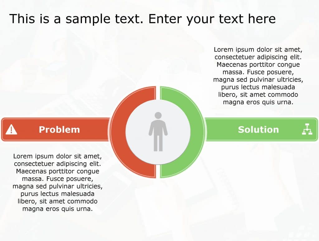 Problem And Solution Ppt Template Free Download