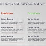 Problem Solution 139 PowerPoint Template & Google Slides Theme