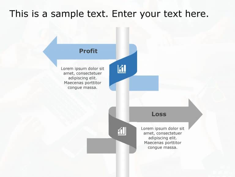 Profit Loss 144 PowerPoint Template