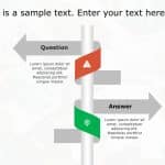 Question Answer 160 PowerPoint Template & Google Slides Theme