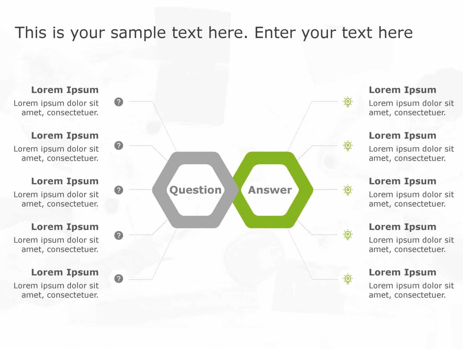 Questionnaire Powerpoint Template - SlideUpLift