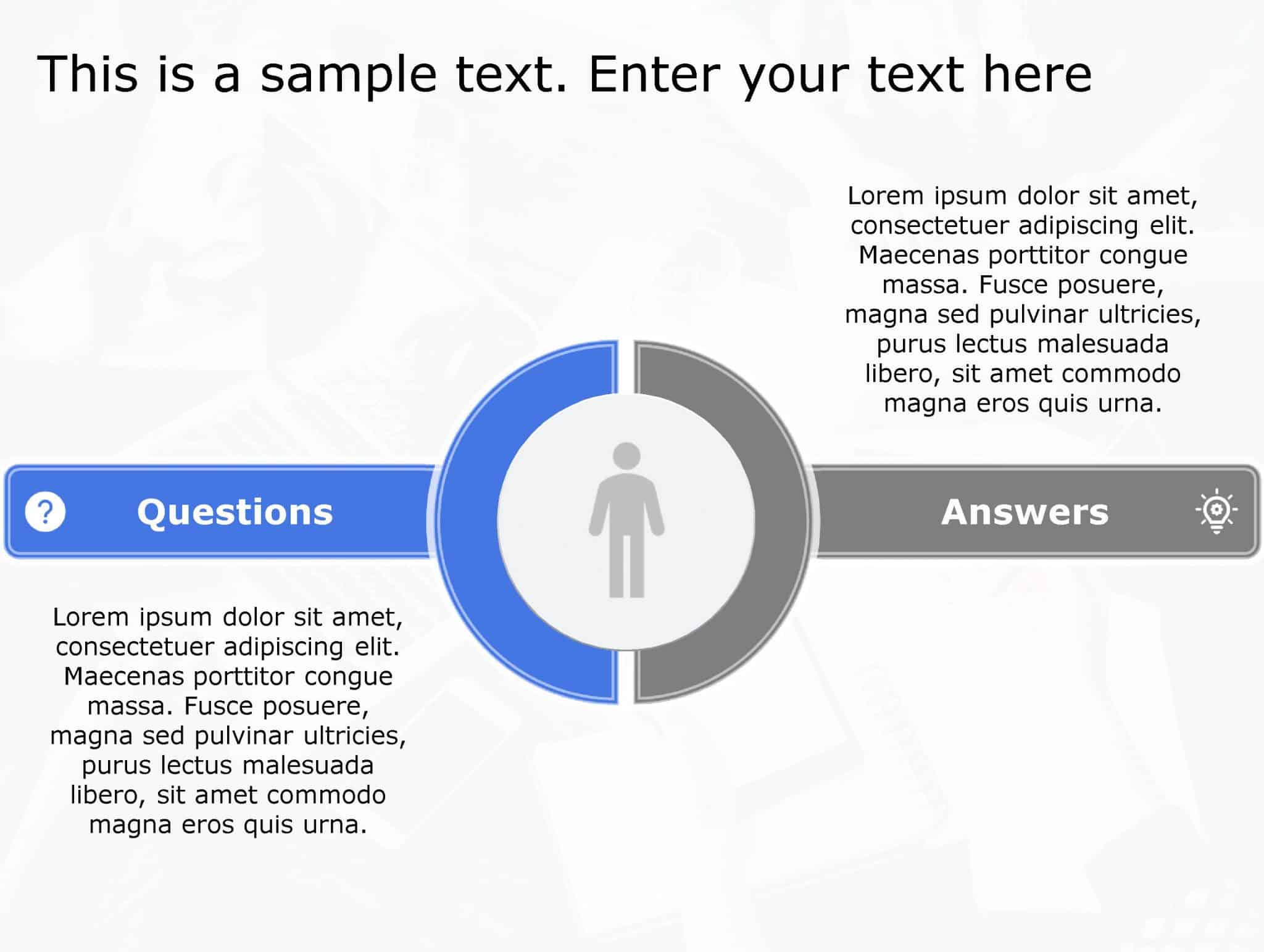 Questionnaire powerpoint template SlideUpLift