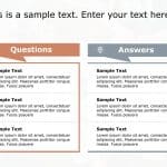 Question Answer 166 PowerPoint Template & Google Slides Theme