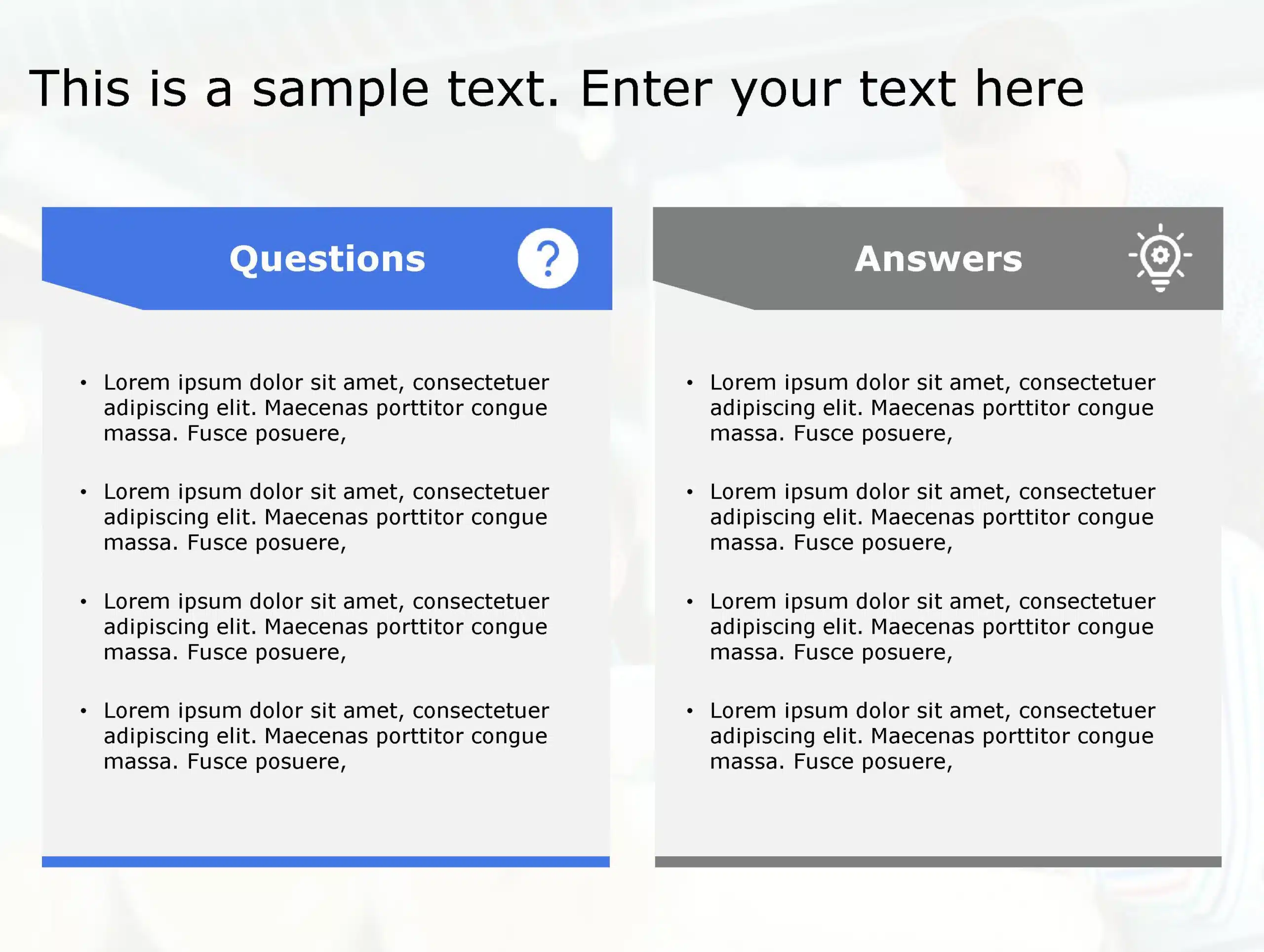 Free Q&A PowerPoint Templates Download From 23+ Questions & Answers