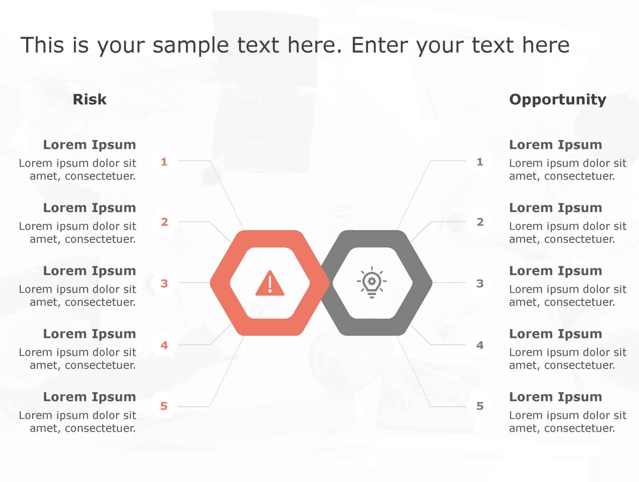 Risk Opportunity 178 PowerPoint Template & Google Slides Theme