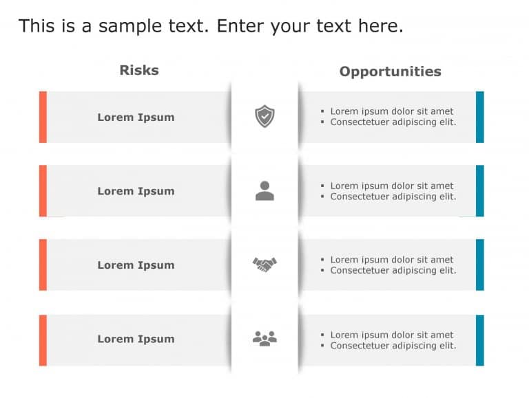 Risk Opportunity 176 PowerPoint Template & Google Slides Theme