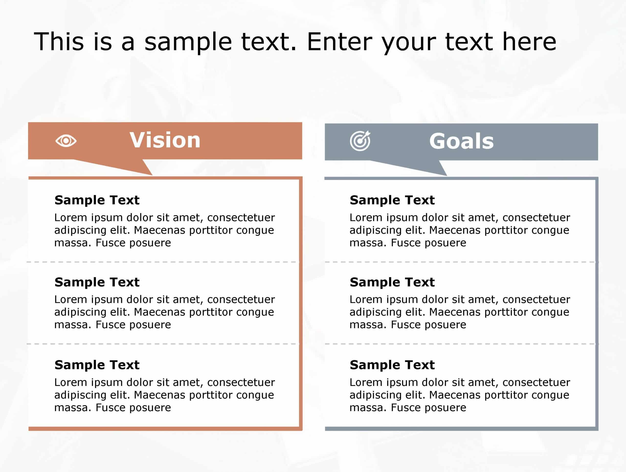 Vision Goals 191 PowerPoint Template