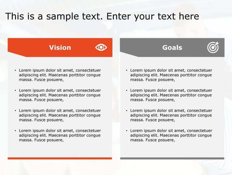 Vision Goals 196 PowerPoint Template