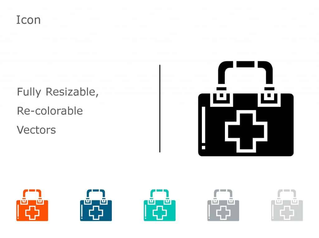 Medicine Infusion Bag Icon 11 PowerPoint Template