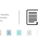 CONCLUSION Icon 01 PowerPoint Template