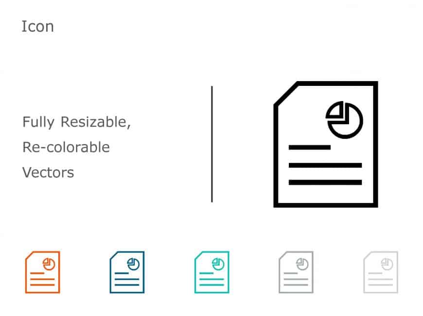 Executive Summary Icon 05 PowerPoint Template