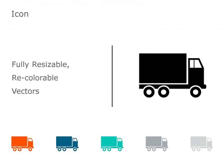 Transportation Icon 02 PowerPoint Template