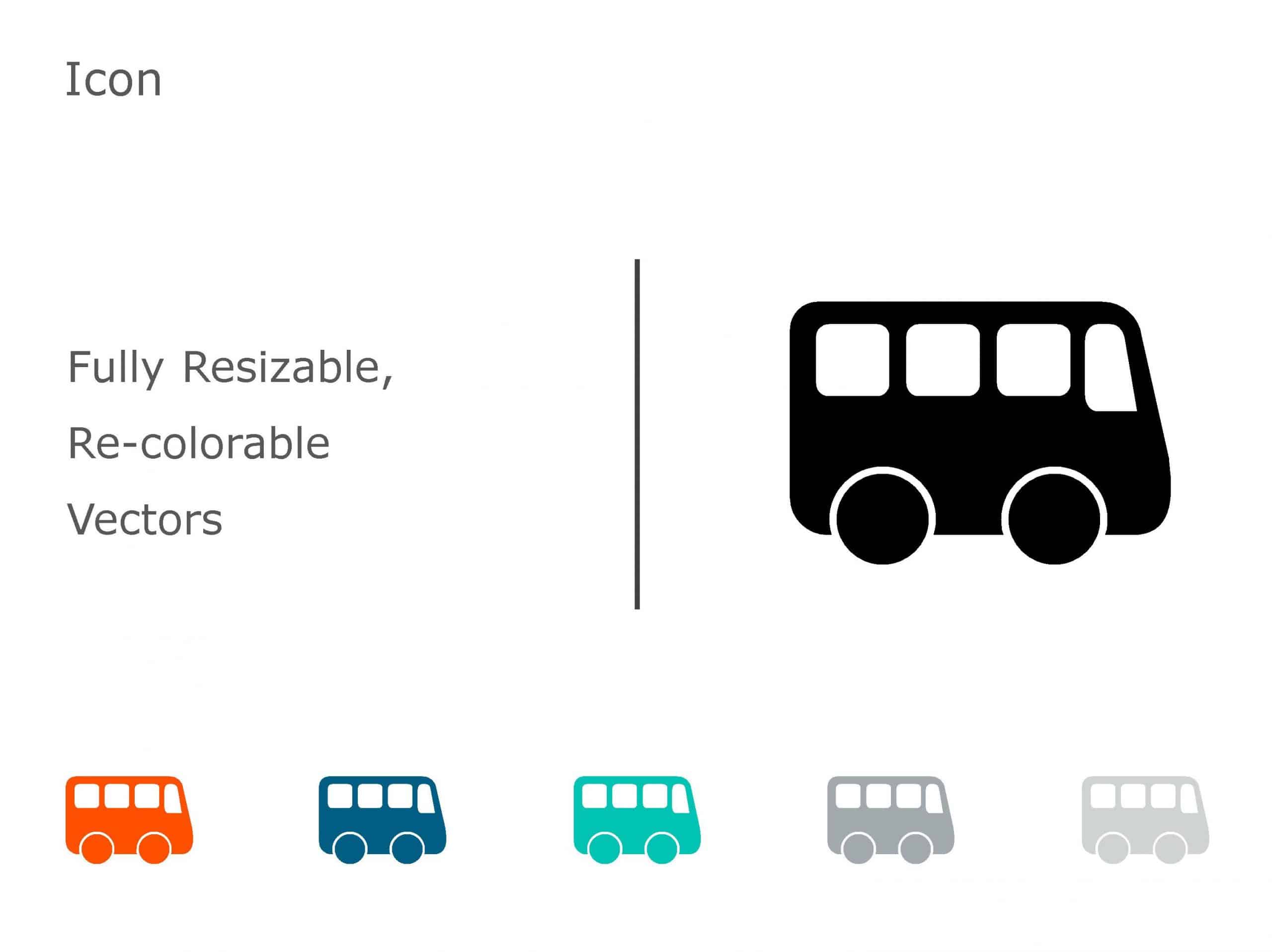 Transportation Icon 03 PowerPoint Template