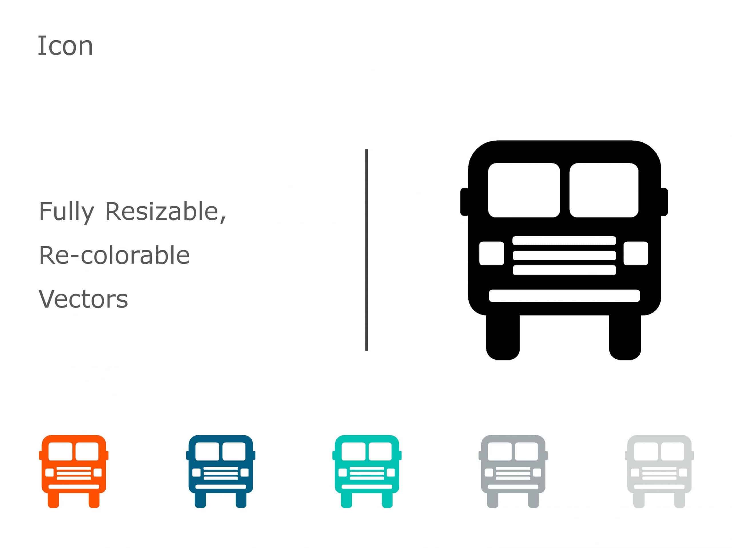 Transportation Icon 09 PowerPoint Template