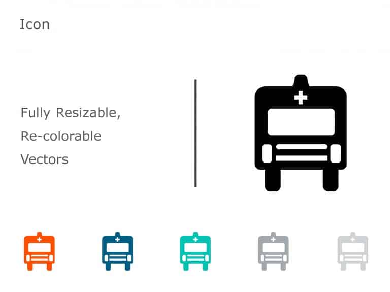 Transportation Icon 12 PowerPoint Template & Google Slides Theme