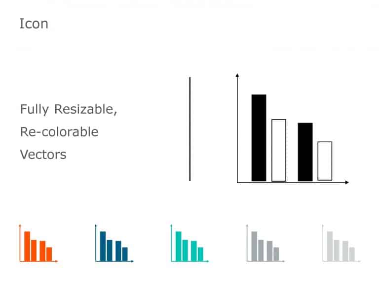 Graph Icon 01 PowerPoint Template & Google Slides Theme