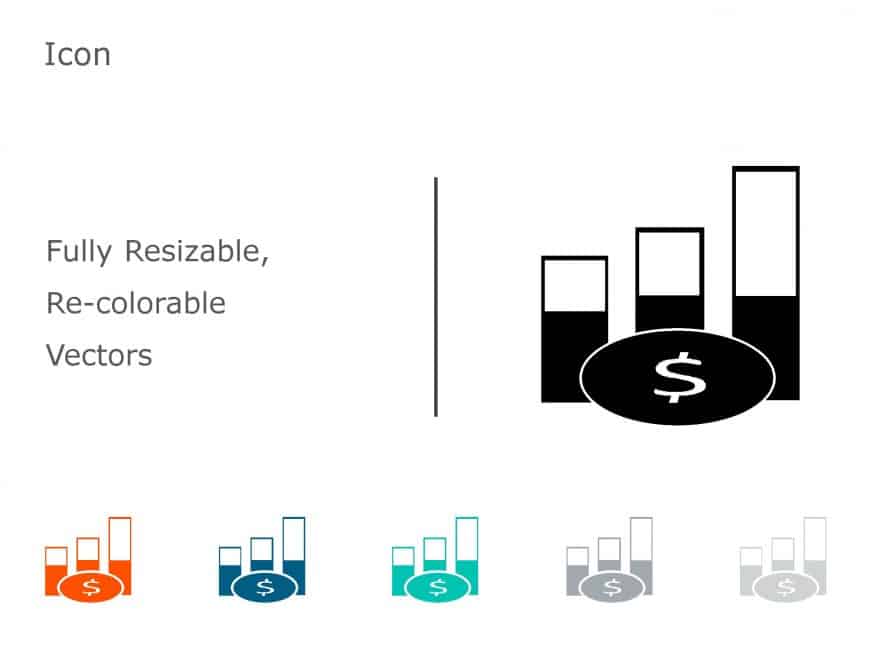 Graph Icon 04 PowerPoint Template