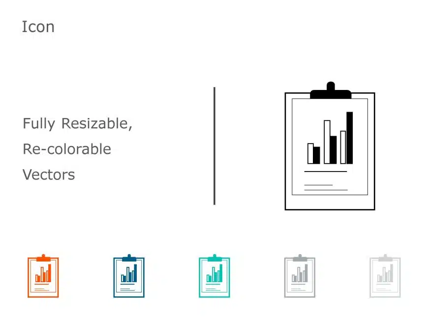 Graph Icon 05 PowerPoint Template