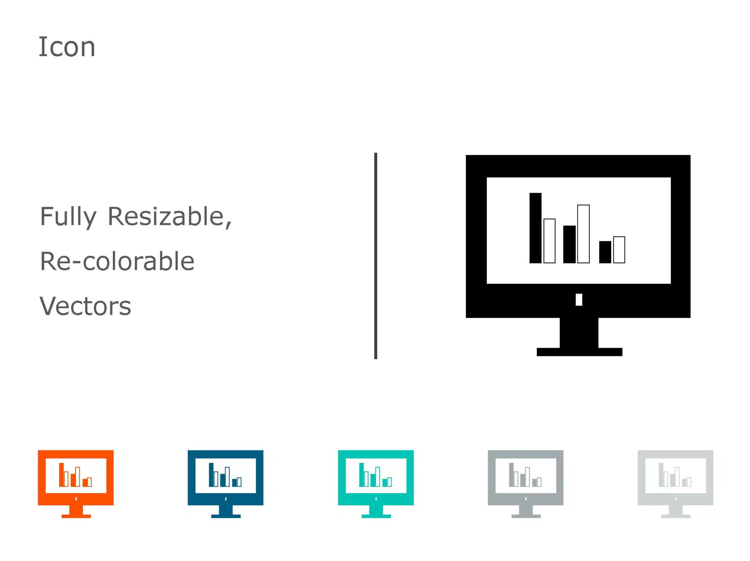 Graph Icon 09 PowerPoint Template & Google Slides Theme