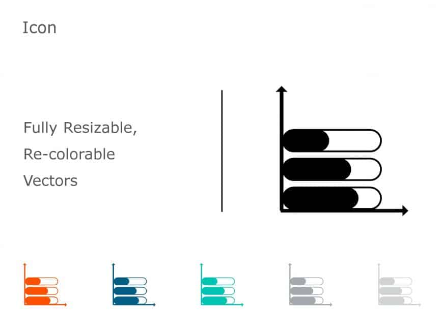 Graph Icon 13 PowerPoint Template