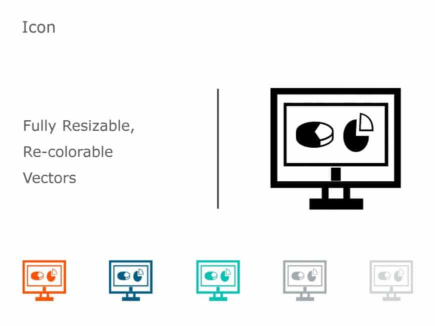 Graph Icon 17 PowerPoint Template