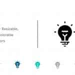 BULB Icon 06 PowerPoint Template & Google Slides Theme