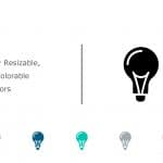 BULB Icon 08 PowerPoint Template & Google Slides Theme