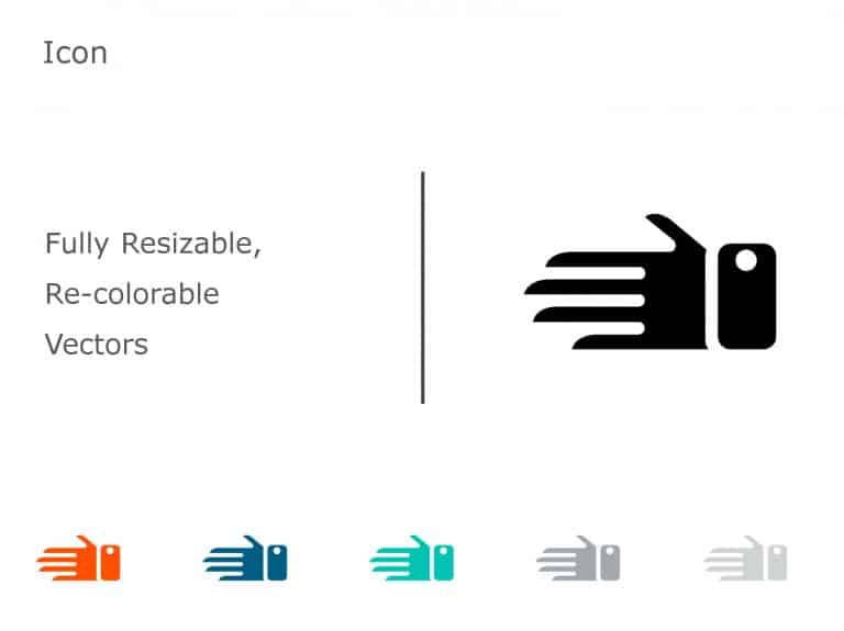 HAND Icon 06 PowerPoint Template & Google Slides Theme