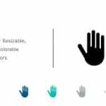 HAND Icon 08 PowerPoint Template & Google Slides Theme