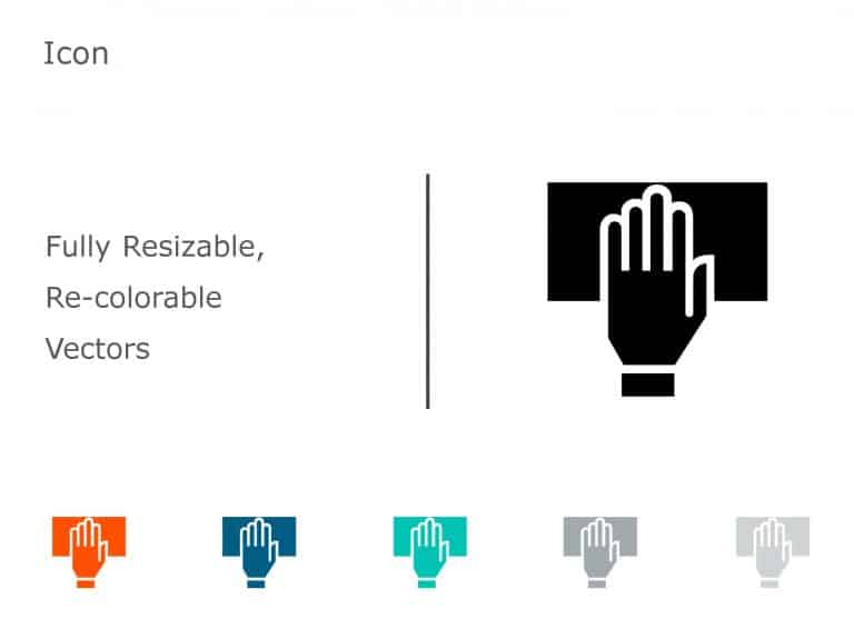 HAND Icon 11 PowerPoint Template & Google Slides Theme