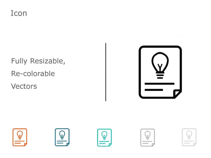 CONCLUSION Icon 01 PowerPoint Template