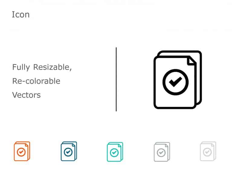 CONCLUSION Icon 10 PowerPoint Template & Google Slides Theme