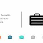 Briefcase Business PowerPoint Icon 01