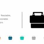 Briefcase Business PowerPoint Icon 09