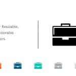 Briefcase Business Icon 16 PowerPoint Template