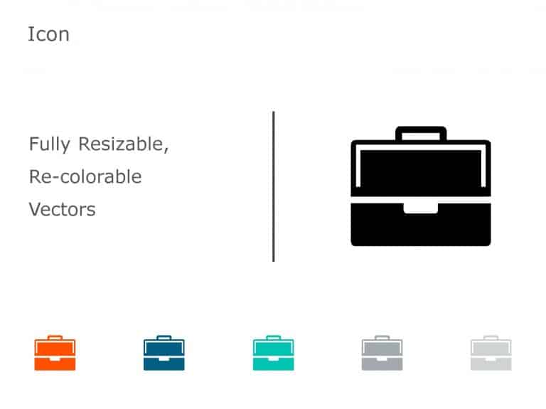 Briefcase Business Icon 19 PowerPoint Template & Google Slides Theme
