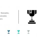 Trophy Achievements Icon 03 PowerPoint Template & Google Slides Theme