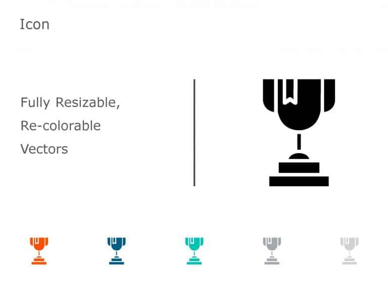 Trophy Achievements Icon 03 PowerPoint Template & Google Slides Theme