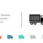 Logistics Transport PowerPoint Icon 10