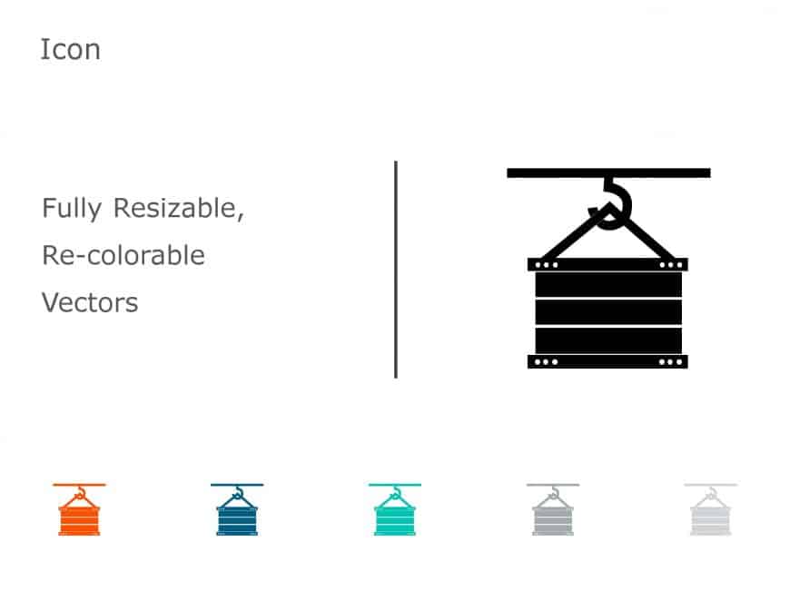 Logistics Transport Icon 11 PowerPoint Template