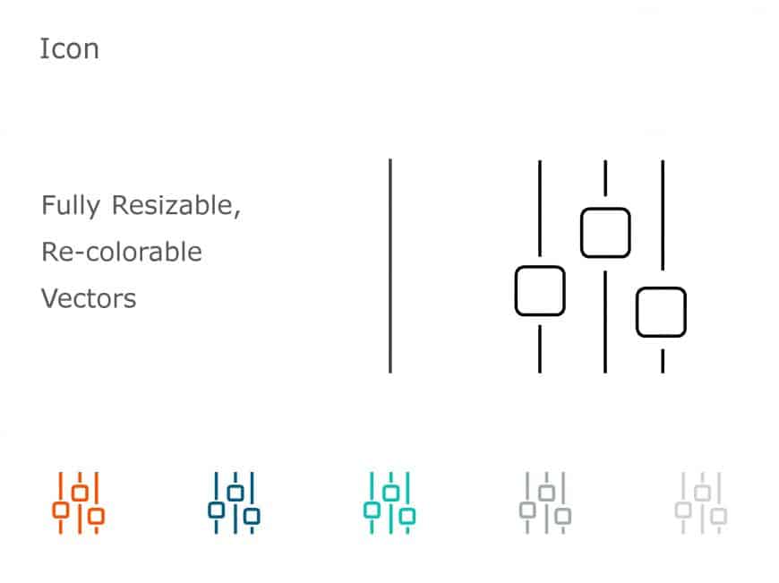 Filter Icon 11 PowerPoint Template