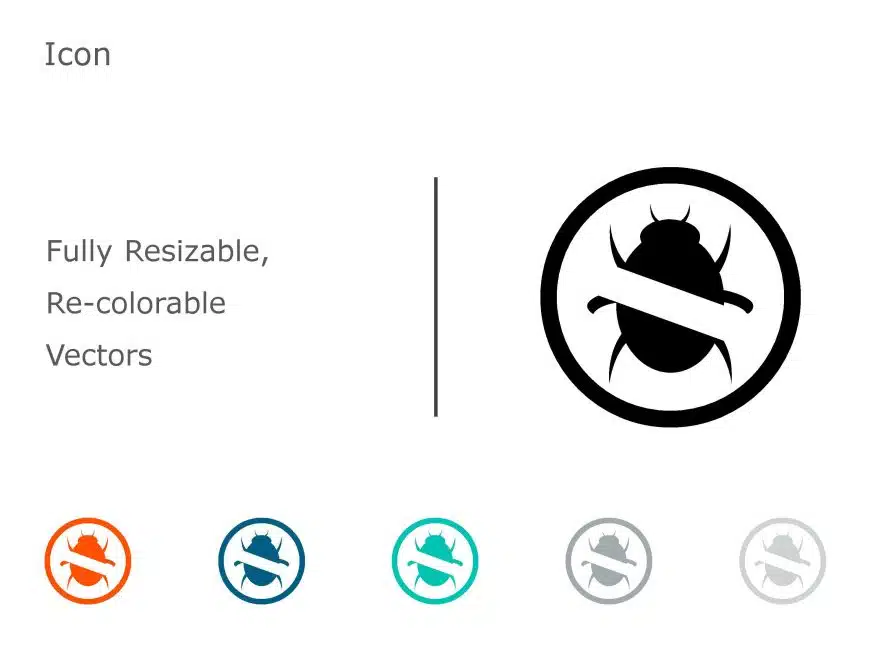 Anti-Infectives & Antibody Icons 04 PowerPoint Template