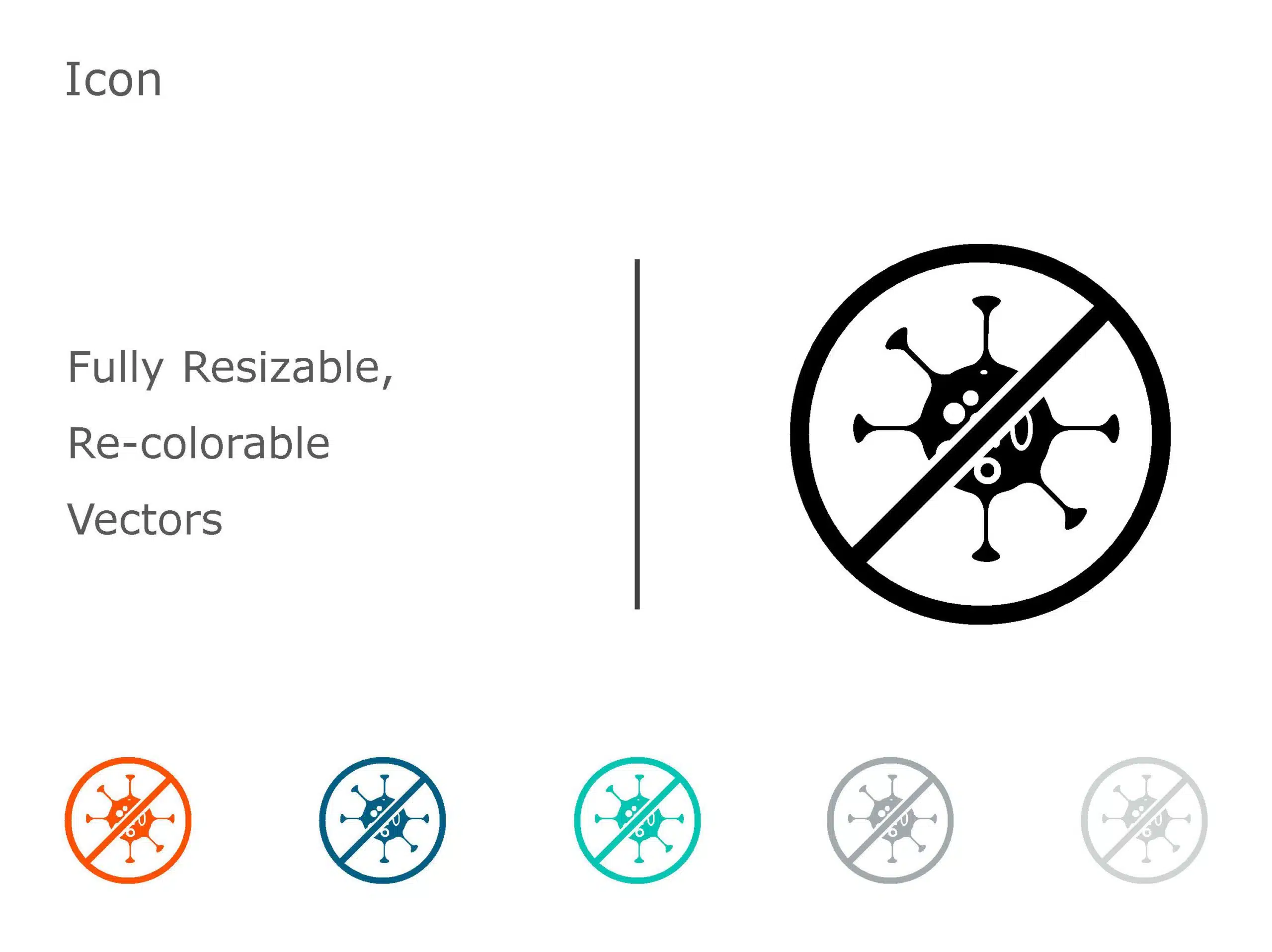 Anti-Infectives & Antibody Icons 06 PowerPoint Template & Google Slides Theme