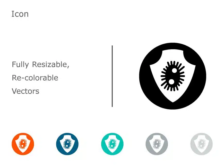 Anti-Infectives & Antibody Icons 08 PowerPoint Template