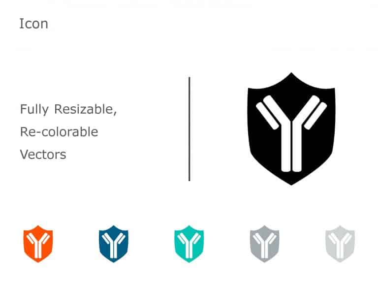 Anti-Infectives & Antibody Icons 11 PowerPoint Template & Google Slides Theme