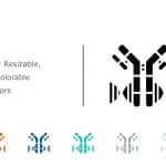 Anti-Infectives & Antibody Icons 12 PowerPoint Template