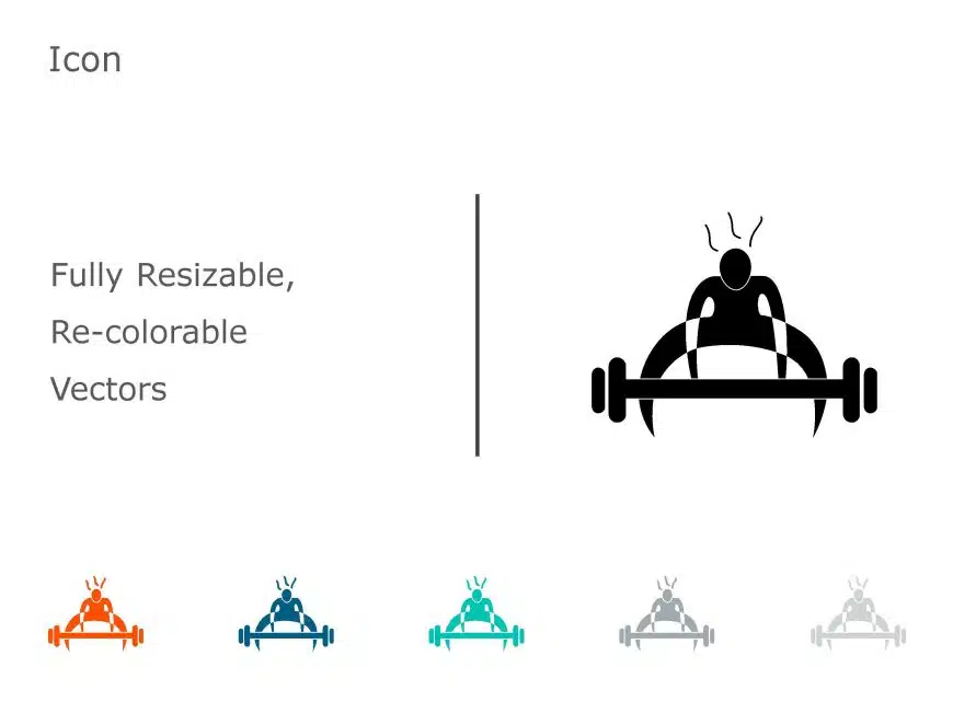 Weakness Icon 01 PowerPoint Template